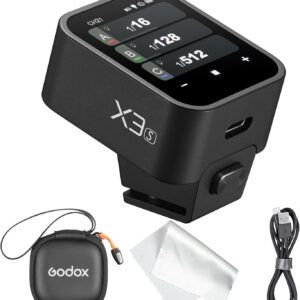 Godox X3S X3 S X3-S TTL Wireless Flash Trigger for Sony Camera, OLED Touchscreen Flash Transmitter,Built-in Lithium Battery Support Quick Charge(Godox Xpro-S/XProII-S Upgrade Version)