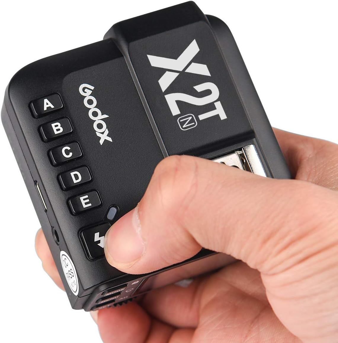Godox X2T-N TTL Wireless Flash Trigger for Nikon, Bluetooth Connection Supports iOS/Android App Contoller, 1/8000s HSS, TCM Function, 5 Separate Group Buttons X1T Upgrade Version - Image 7