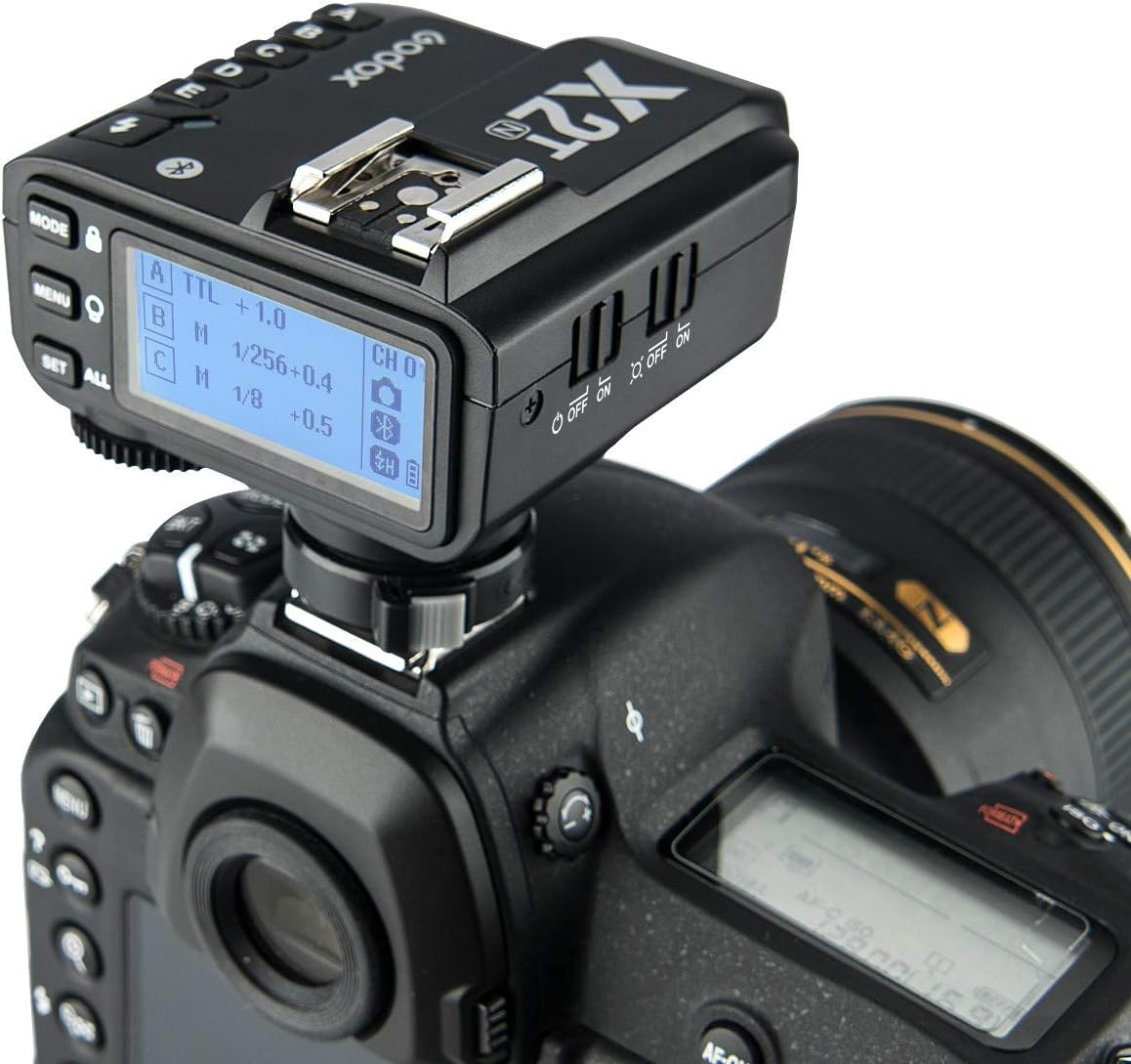Godox X2T-N TTL Wireless Flash Trigger for Nikon, Bluetooth Connection Supports iOS/Android App Contoller, 1/8000s HSS, TCM Function, 5 Separate Group Buttons X1T Upgrade Version - Image 12