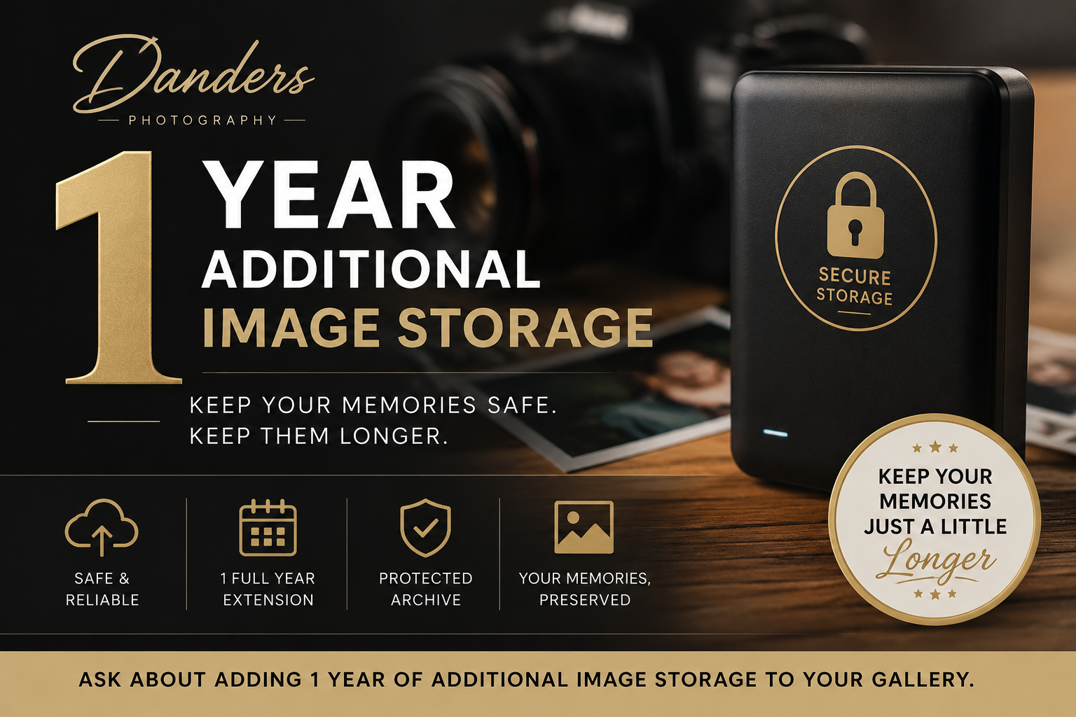 Additional Year Storage Plan